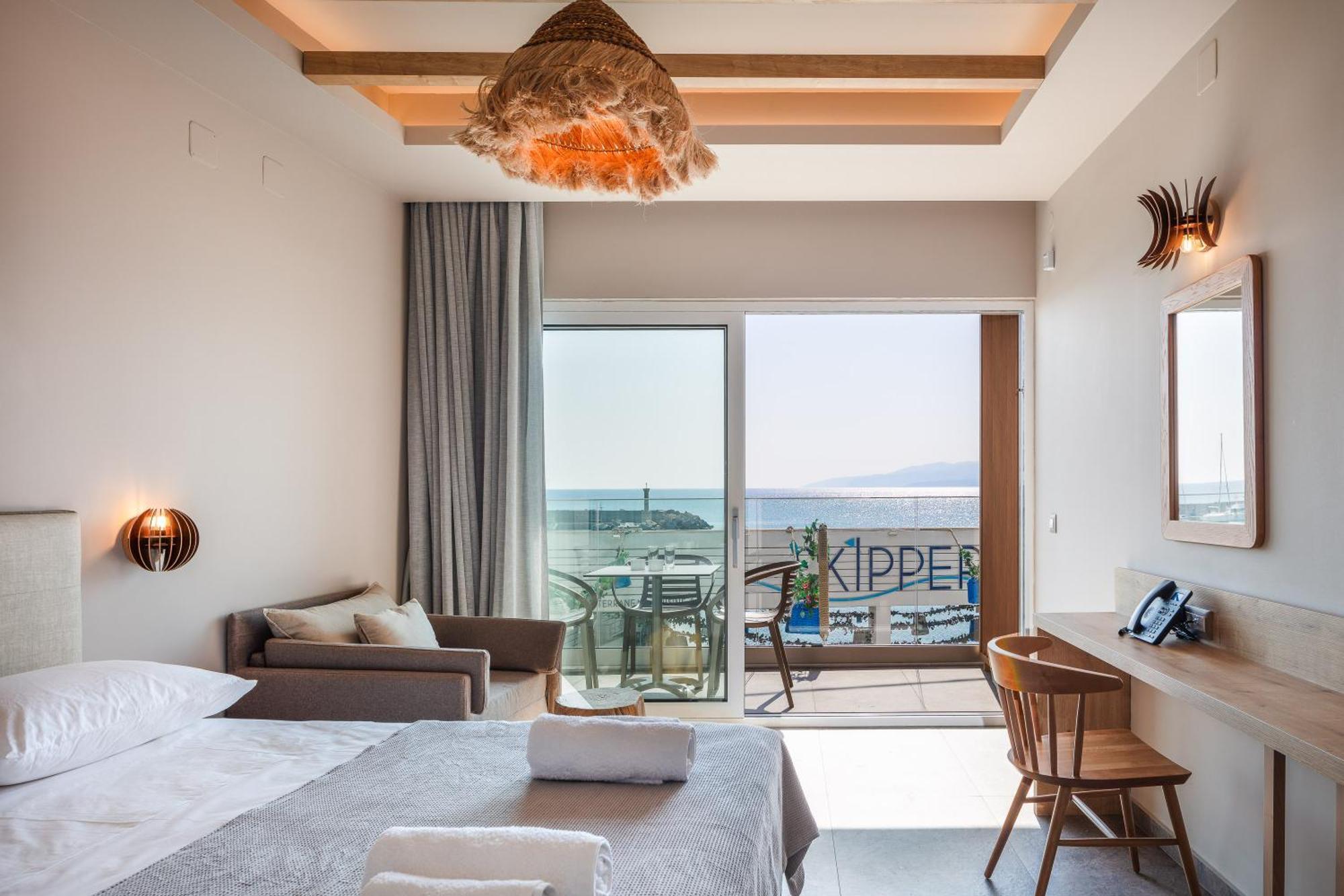 Skipper Beachfront Suites Khersónisos Rom bilde